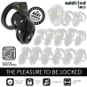 Dispozitiv castitate pentru penis Sealed Crypt 8 cm