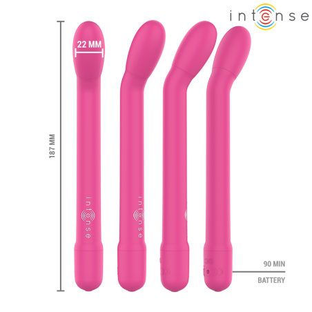 Stimulator punct G Karlie reincarcabil roz
