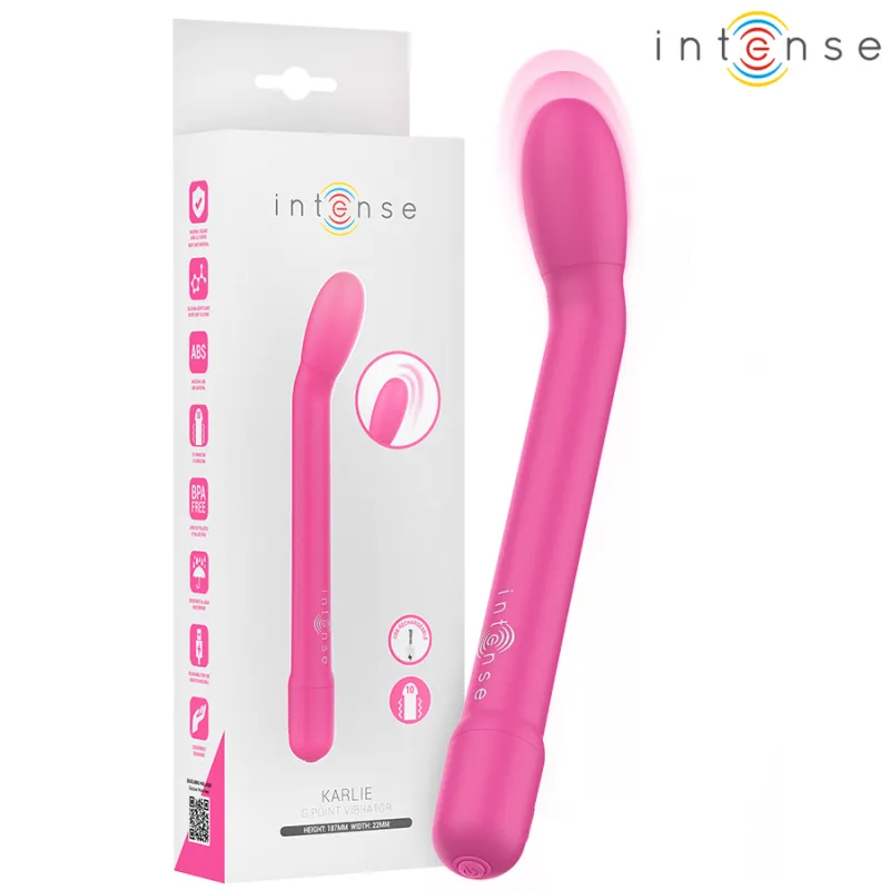 Stimulator punct G Karlie reincarcabil roz