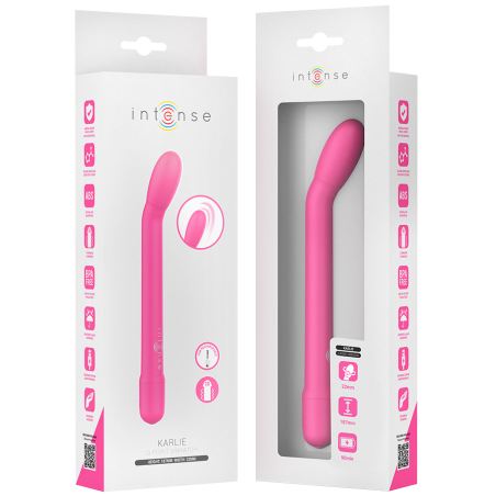 Stimulator punct G Karlie reincarcabil roz