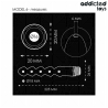 Irigator anal cu adaptor universal, model 6