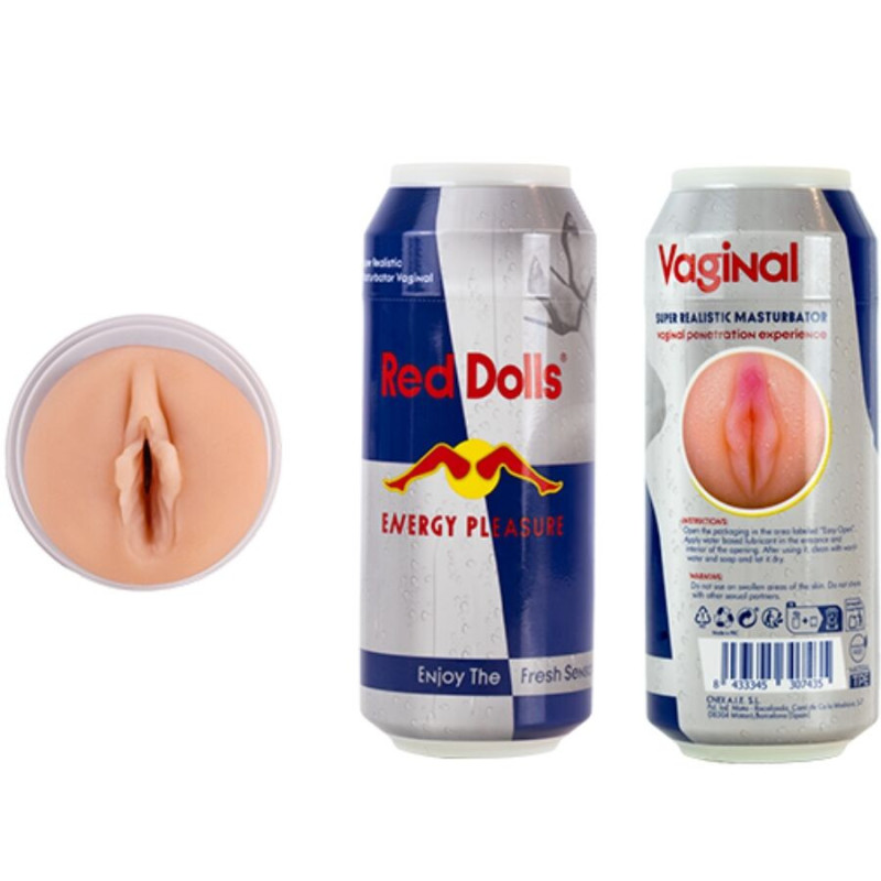 Masturbator masculin tip vagin, forma doza de bautura energizanta,