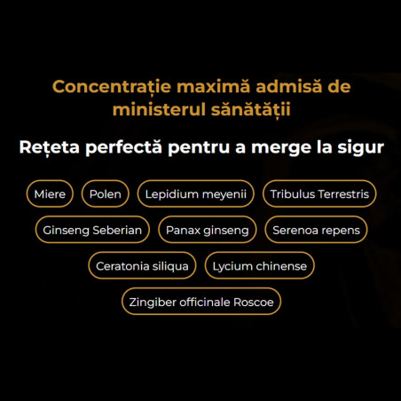 Supliment alimentar pe baza de miere PREMIUM POTENT