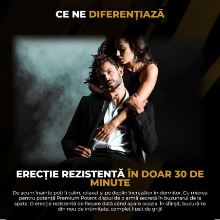 Supliment alimentar pe baza de miere PREMIUM POTENT