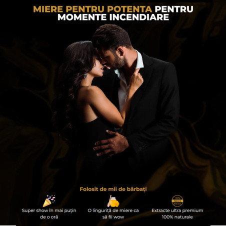 Supliment alimentar pe baza de miere PREMIUM POTENT