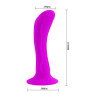 Stimulator unisex Passion cu ventuza puternica