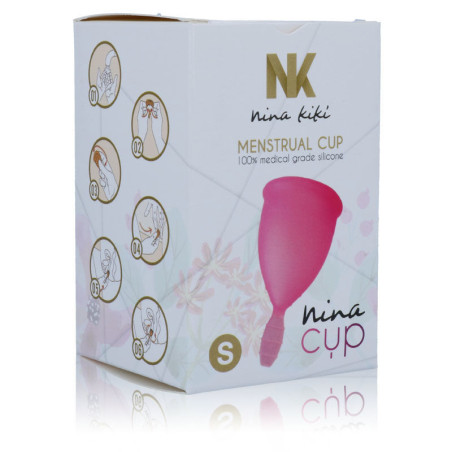 Nina Kiki – Cupa menstruala roz, marimea S
