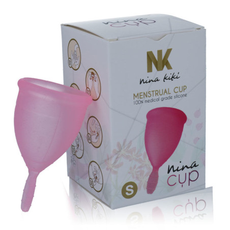 Nina Kiki – Cupa menstruala roz, marimea S