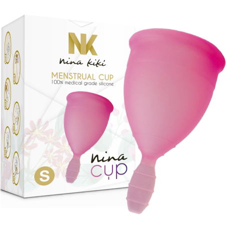 Nina Kiki – Cupa menstruala roz, marimea S