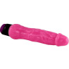 Vibrator DANCE – COLORFUL SEX REALIST VIBRATOR, roz, 24 cm