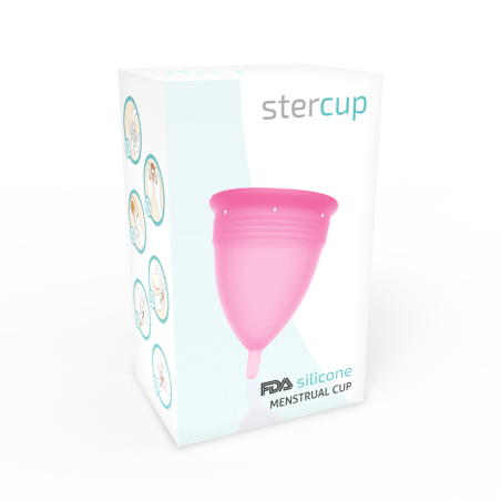Stercup – cupă menstruală din silicon FDA roz, mărimea L