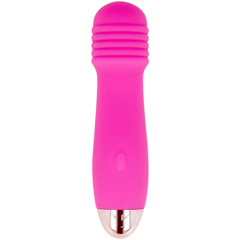 Dolce Vita Three - vibrator reîncărcabil roz cu 7 moduri de vibrație