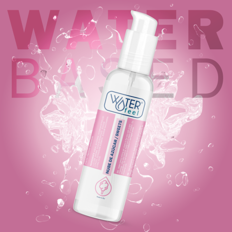 Waterfeel Sugar Cloud - lubrifiant cu aromă de vată de zahăr 175 ml