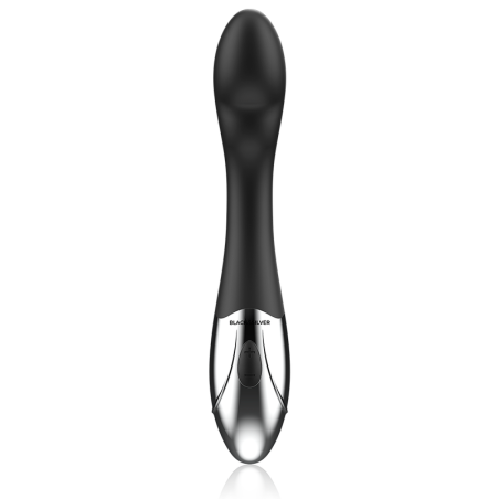Black&Silver Kilian Stimulating Vibe – vibrator reîncărcabil cu 10 moduri de vibrație