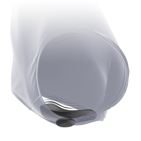 Vibrator BLACK&SILVER – PRESTON, pentru chiloti, reîncarcabil