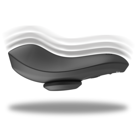 Vibrator BLACK&SILVER – PRESTON, pentru chiloti, reîncarcabil
