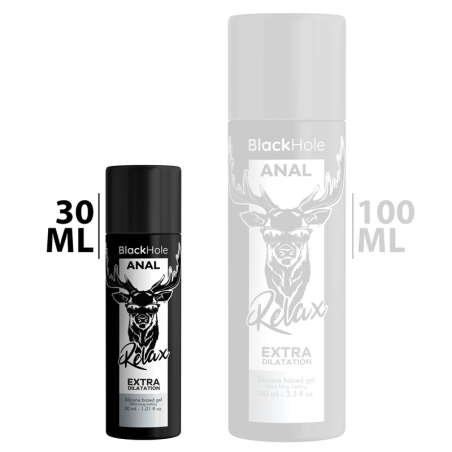 Black Hole - gel anal relaxant și dilatator pe bază de silicon 30 ml