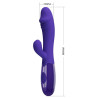 Pretty Love Snappy Youth - vibrator și stimulator pentru punctul G, violet