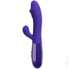 Pretty Love Snappy Youth - vibrator și stimulator pentru punctul G, violet