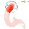 Vibrator INTENSE – PAULINA U-SHAPED, stimulator în forma de U, rosu