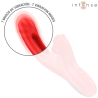 Intense - vibrator multifuncțional cu stimulare clitoridiană și vibrații interne, roșu