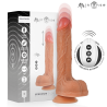 Mr Intense - vibrator realist multifuncțional cu mișcare sus-jos și telecomandă, 22 cm / Ø 4 cm