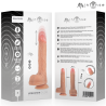 Mr Intense - vibrator realist multifuncțional cu mișcare sus-jos și telecomandă, 22 cm / Ø 4 cm