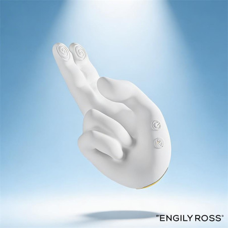 Engily Ross Flirty Hand – Stimulator cu mișcare a degetelor, încălzire și vibrații