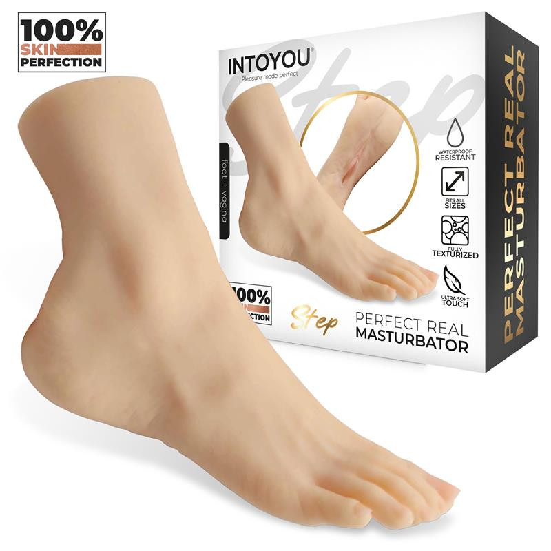 LIKETRUE Step Foot - masturbator în formă de picior cu vagin