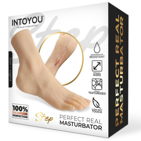 LIKETRUE Step Foot - masturbator în formă de picior cu vagin