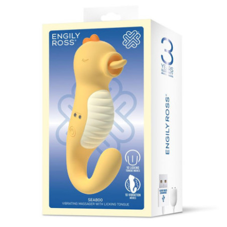 Stimulator cu Vibratii si Limba pentru Stimulare Clitoridiana
