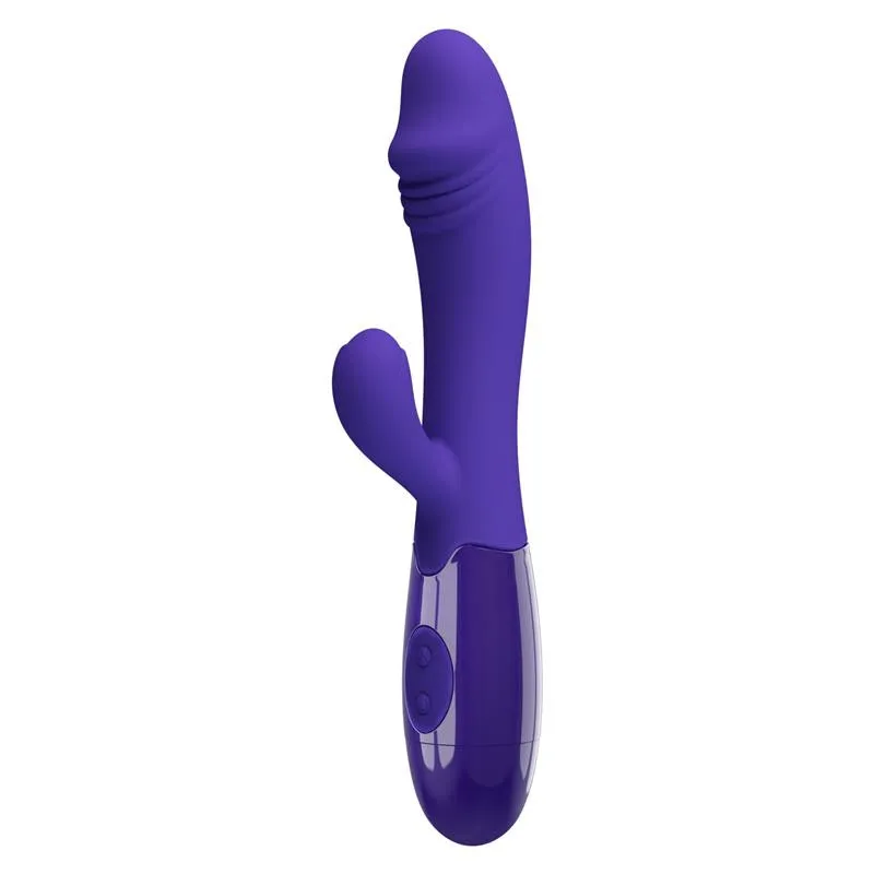 Vibrator PRETTYLOVE Snappy-Youth, Dual Motor Rabbit, reîncarcabil