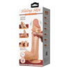 Sliding Skin Vibrating Dildo 24 cm