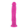 Vibrating Silicone Dildo Pink