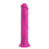 Vibrating Silicone Dildo Pink