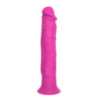 Vibrating Silicone Dildo Pink