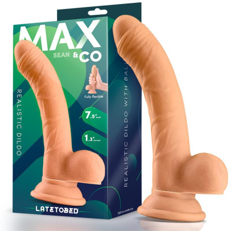 Sean Realistic Dildo with Balls & Suction Cup