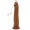 Sharife Sliding Skin Dildo Tan 25cm