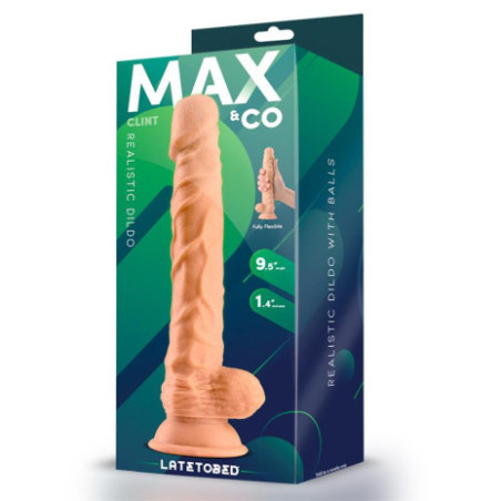 Clint Realistic Dildo 9.5