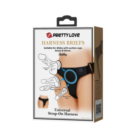 Harness Briefs Bobby Universal Strap-On