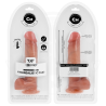 Dildo hiperrealist articulat, 19,3 cm – Cock Miller