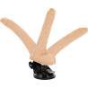 BASECOCK – VIBRATOR ARTICULABIL REALISTIC CU TELECOMANDA NATURALA 18,5