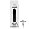 Vibrator reîncărcabil Three Black, 7 viteze – Dolce Vita