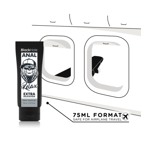 BLACK HOLE – GEL PE BAZA DE APA PENTRU DILATAREA ANALA 70 ML