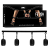 FETISH SUBMISSIVE BONDAGE - BARĂ SEPARATOARE REGLABILĂ 4 BUCĂȚI
