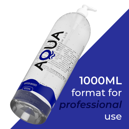 Lubrifiant pe bază de apă, 1000 ml – Aqua Quality