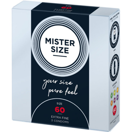 MISTER SIZE – PREZERVATIVE MARIME XL 60 MM (3 BUCATI)
