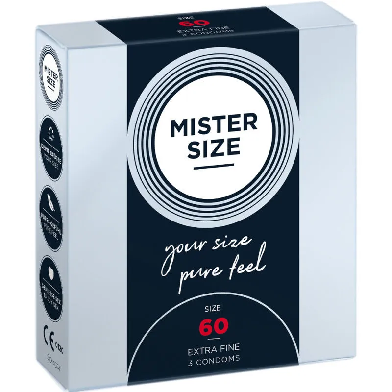 MISTER SIZE – PREZERVATIVE MARIME XL 60 MM (3 BUCATI)