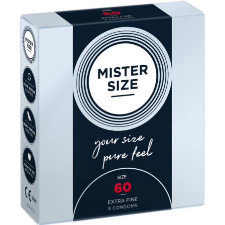 MISTER SIZE – PREZERVATIVE MARIME XL 60 MM (3 BUCATI)
