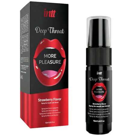 Spray oral INTT, aromă de căpșuni, 12 ml.